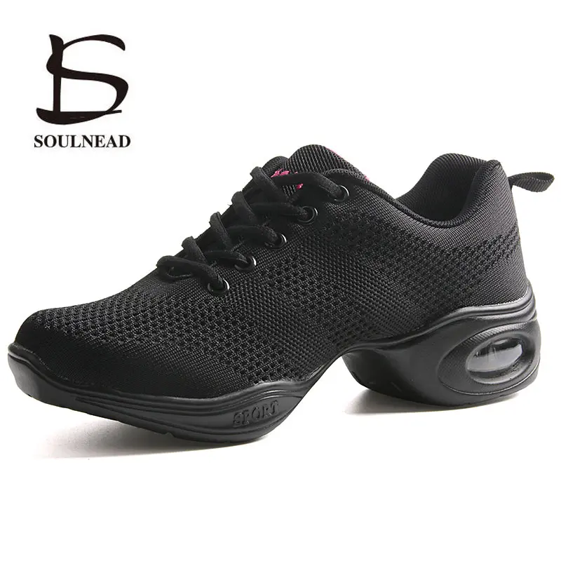 Women Dance Shoes Female Jazz Dancing Sneakers Salsa Ballroom Modern Shoe Casual Canvas Boots Girls Sports Ladies Hip Hop Shoes