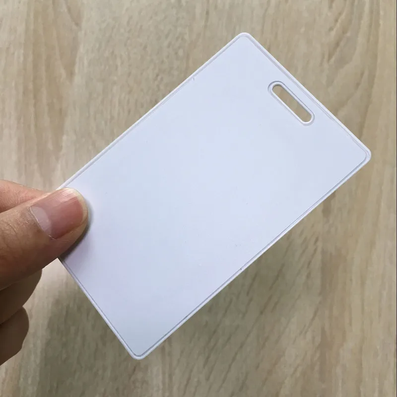 Long Range Proximity Card 125KHz RFID/EM 1.8mm Thickness Card with EM4200 chip Clamshell Card for door access control system