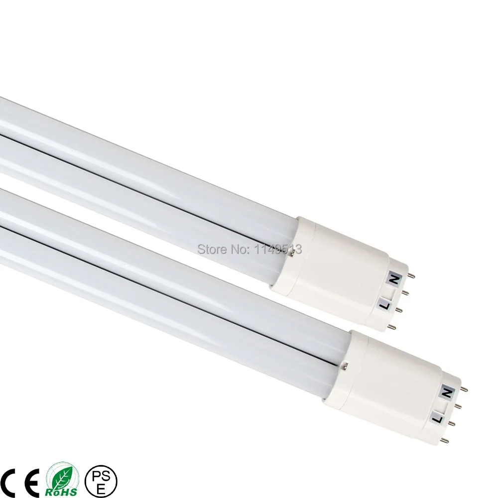 

2G11 led PL light 360 degree angle 18w 24w 542mm 4pin H tube light SMD2835 leds AC85-277V