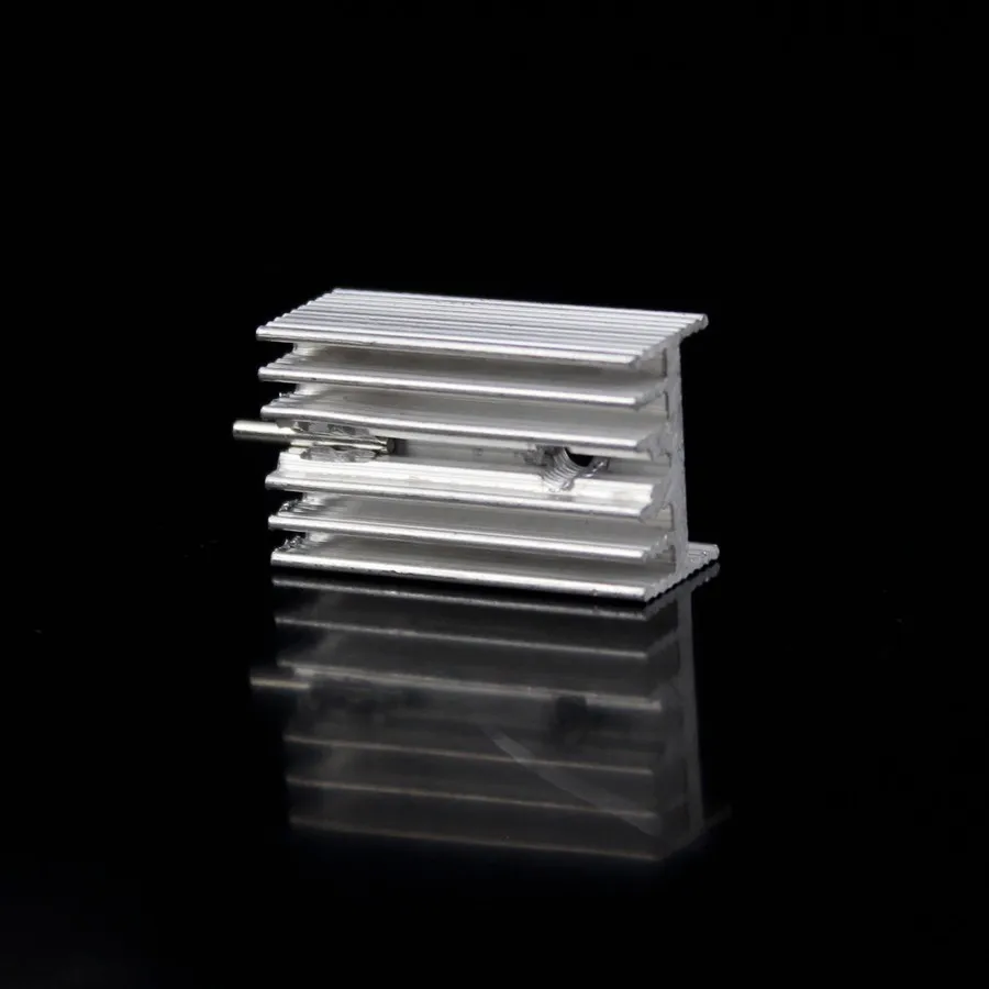 20 CÁI TO-Nhiệt TO220 Sink 21x15x11 mét Cooler Làm Mát Tản Nhiệt Transistor Tản Nhiệt Nhôm