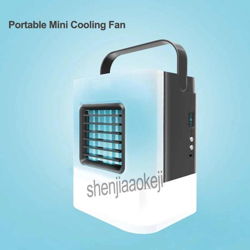 Hogar ventilador de refrigeración Personal portátil Mini aire acondicionado miniatura máquina de enfriamiento ventilador de aire acondicionado con USB 1pc