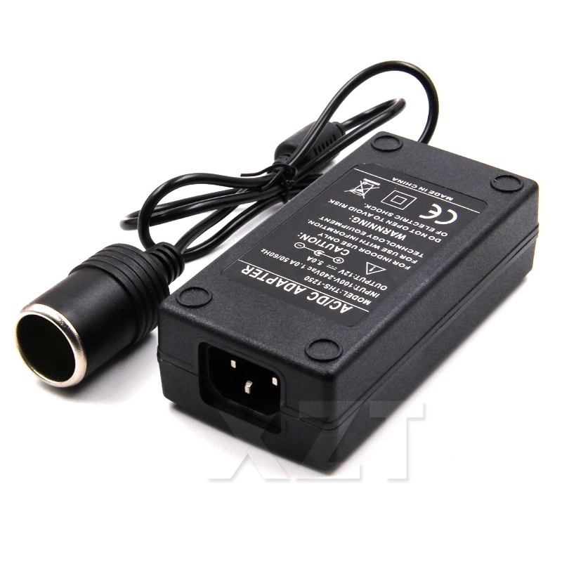 AC Adapter DC 110V 220V to 12V 2A 5A 8A 10A Power Adapter for Car Cigarette lighter Converter Inverter 220V 12V Lighter EU US