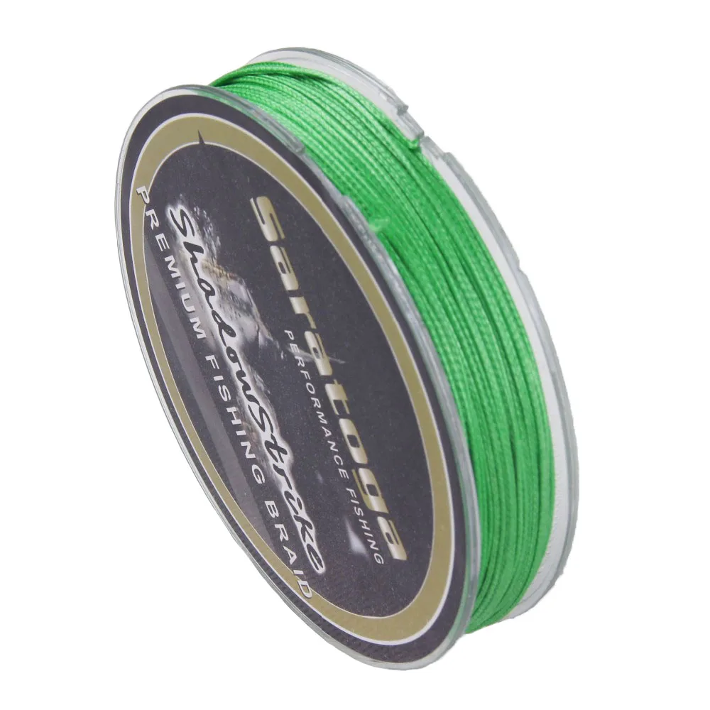 Dorisea Línea de Pesca Trenzada Multifilamento Verde Fluorescente - imagen 4