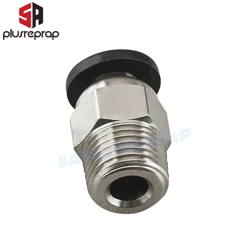 V6 Pneumatic Connectors for 1.75mm PTFE Tube Bowden J-head Hotend Quick Coupler j-head Fittings Hotend Fit 3D Printer