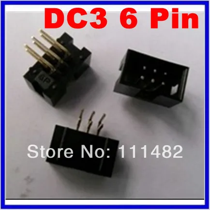 10PCS DC3 6 Pin Shr…