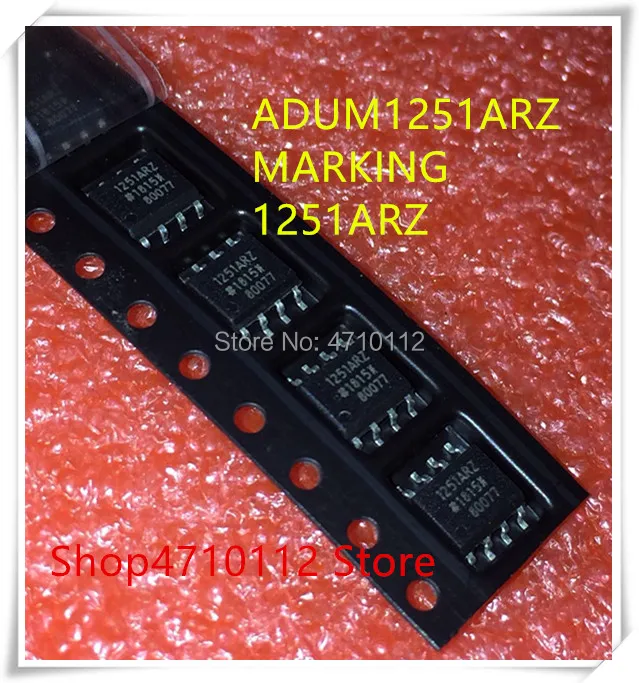 

NEW 10PCS/LOT ADUM1251ARZ ADUM1251 AD1251 1251ARZ SOP-8 IC