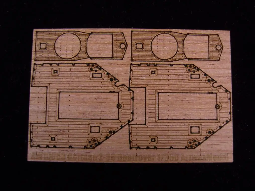 

Z-38 Veyron ARTWOX 1049 destroyers wooden deck German AW10063