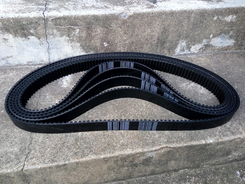 Timing belt HTD1600-8M length 1600mm width 20mm pitch 8mm teeth 200 Rubber HTD8M STD S8M Timing belts freeshipping