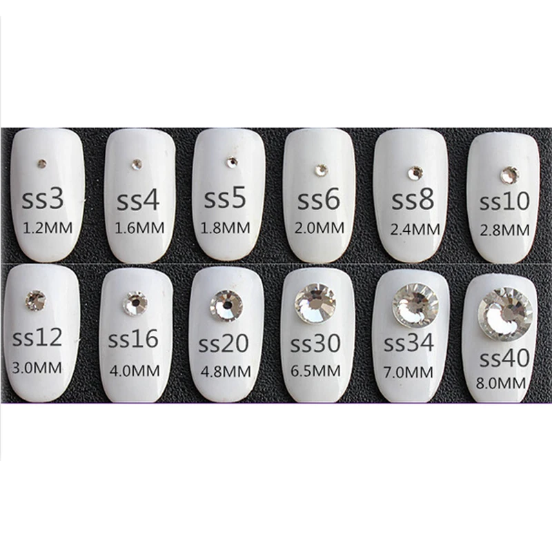 Wholesale SS30 Light siam rhinestone for Nail Art,288pcs,Flatback Non Hotfix Glue on Nail Art Rhinestones,Boutique and Top grade