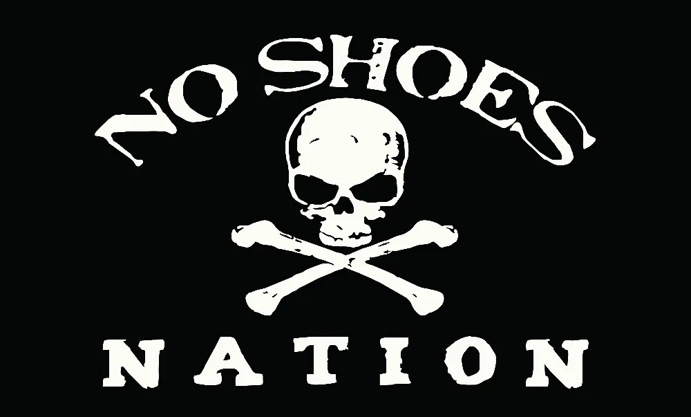 3x5ft No Shoes nation flag custom banner