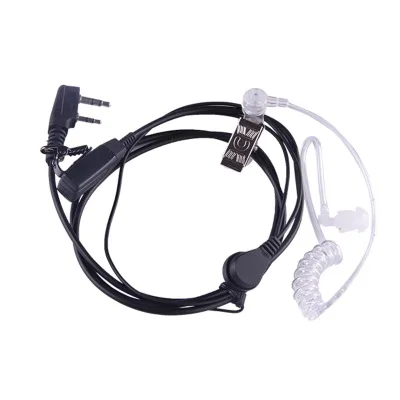 K type PPT baofeng Headset Microphone For CB Radio baofeng uv-5r BF-888S Kenwood Accessories Walkie Talkie Air Tube Earpiece