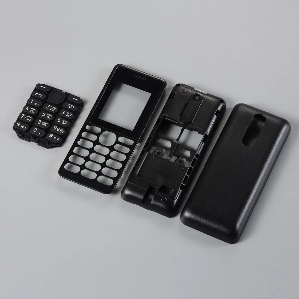 For Nokia 108 1080 Housing Front Frame+Middle Frame+battery Back cover+keypads+Tools