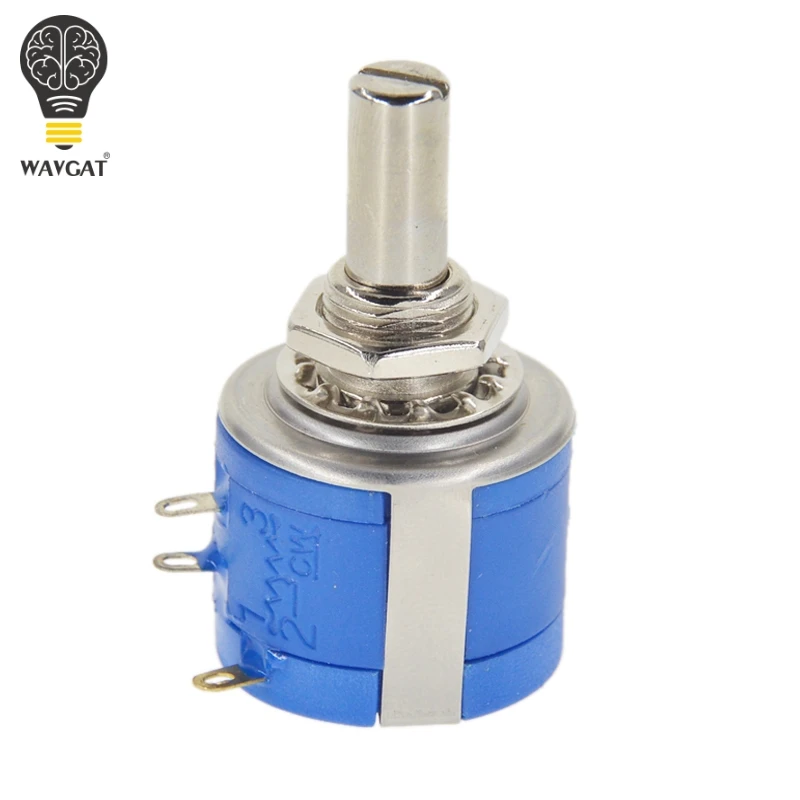 3540S-2-502L 3540S 5K ohm 2W 5% พรีซิชั่ Multiturn Potentiometer ตัวต้านทานแบบปรับได้