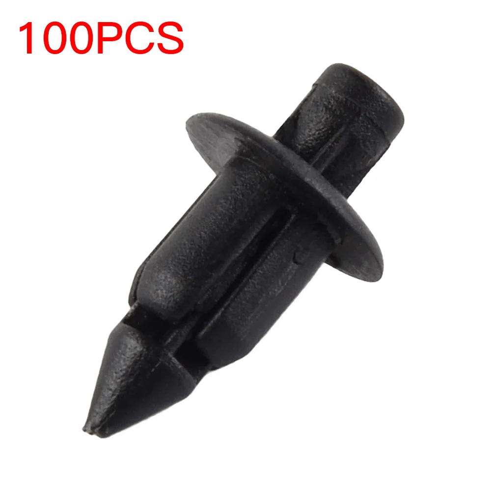 100 Pcs Brand New Fairing Fender Rivet Clips For Yamaha YZF R1 R3 R6 MT07 MT09 RoadStar XV1600 XV1700 XV1900 XV250 Virago