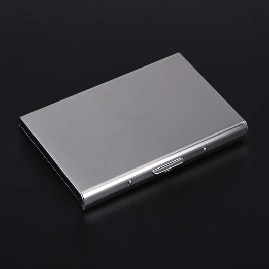 wholesale 5pcs / lot new arrival stainless steel credit card holder for men and women metal card case high quality  TW2703