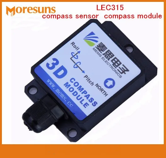 Free ship LEC315 40 degree Angle compensation Electronic compass sensor/compass module