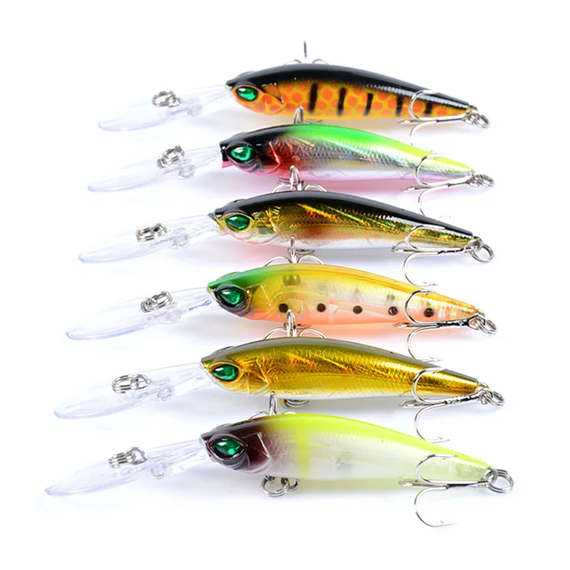 1Pcs Minnow Fishing Lure Floating water Laser Hard Artificial Bait 9.4cm 6g Fishing Wobblers Carp Bait Crankbaits Fishing Tackle