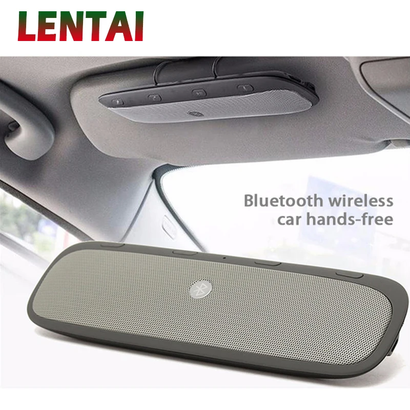 

LENTAI 1Set Bluetooth Car Kit Speakerphone Wireless Speaker Phone For Seat Leon Ibiza Skoda Rapid Fabia Octavia Yeti Audi A3 A4