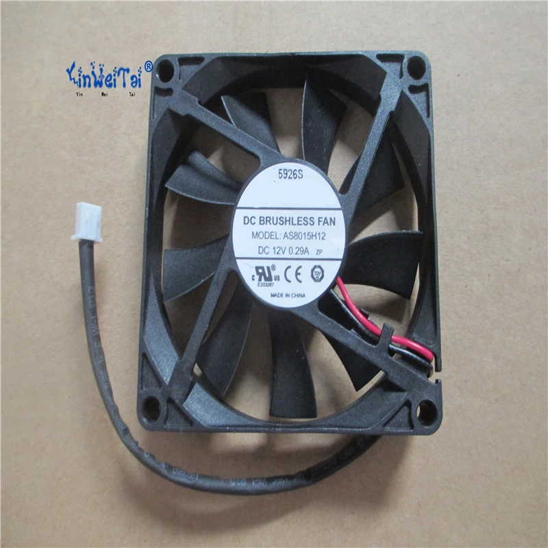 YINWEITAI FAN Laptop CPU Cooling Fan For AS8015H12 8015 80x80x15mm 8CM 12v 0.29a cooling fan