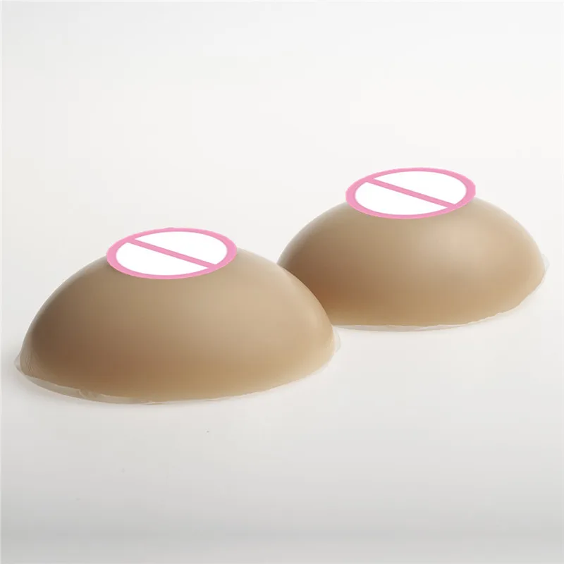 Artificial Silicone Breast Forms A Cup 500g/pair Fake Boobs False Silicone Crossdresser Transgender Enhancer Implant