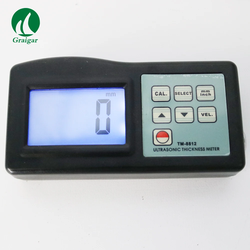 TM-8812 Ultrasonic Thickness Gauge Tester Meter TM8812 (1.2-225mm,0.05- 8 inch)