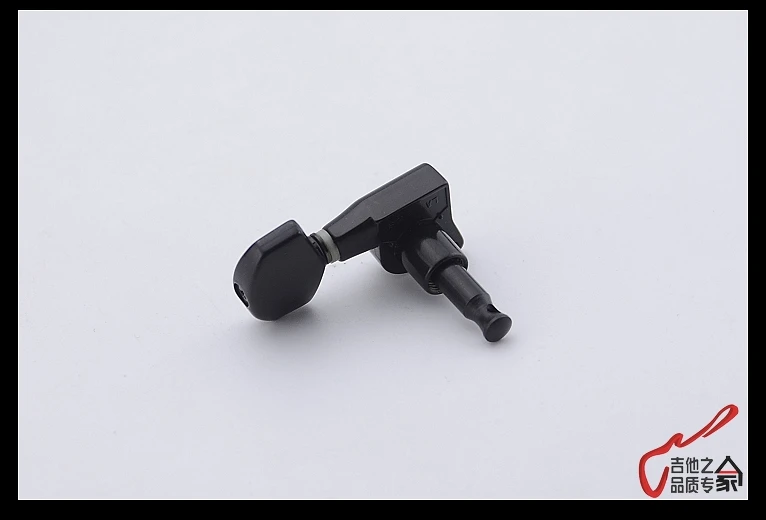 1 Set GuitarFamily 3R-3L Guitar Machine Heads Tuners  Black  ( #0332 ) MADE IN KOREA