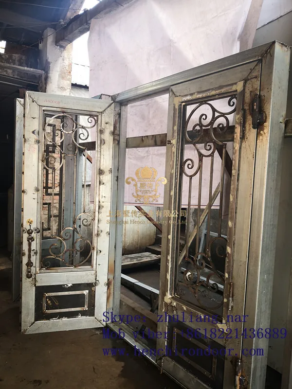 whole sale best iron doors iron double doors iron doors best price for sale  hc56