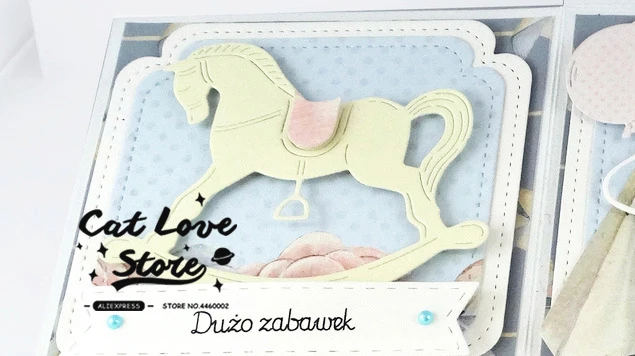 لعبة طروادة دمية قطع معدنية يموت الإستنسل DIY بها بنفسك سكرابوكينغ ورقة بطاقة الزخرفية الحرفية يموت النقش يموت تخفيضات جديد 2019 #6