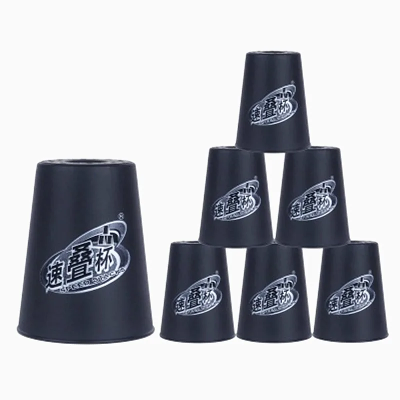 12pcs/set Magic Cup Game Competitive Sports Toys Contest Creative Challenges Their Own Toys Hand speed sports Indoor Game