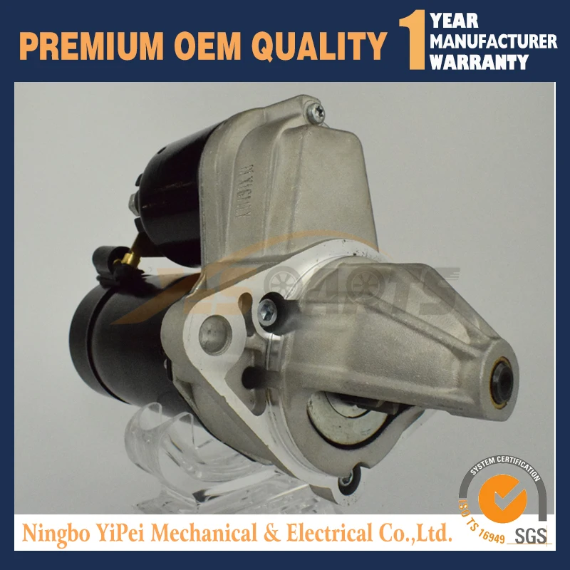 

12V 1.3KW New Starter FOR Saturn SC SL Series, 1995-2002, 1.9L, 1.9, V4