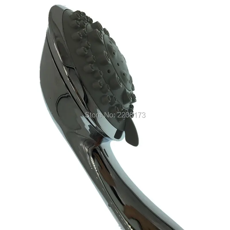 Groothandel Hoge Kwaliteit Badkamer Zeven Functie Handheld Ronde Douchekop Water Saving Handdouche In Chrome