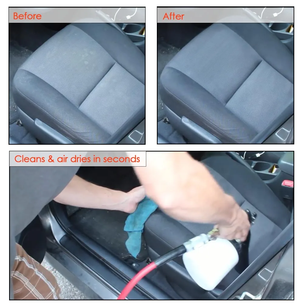 Car Wash for Tornador Washer Interior Cleaning Machine Blowing Dust Deep Cleaning Gun With Brush High Pressure