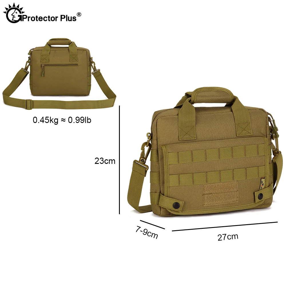 Tactical Hunting Camouflage Handbag 10 Inches IPad 4 Waterproof Nylon Shoulder Fishing Crossbody Sports Bag Messenger Bags