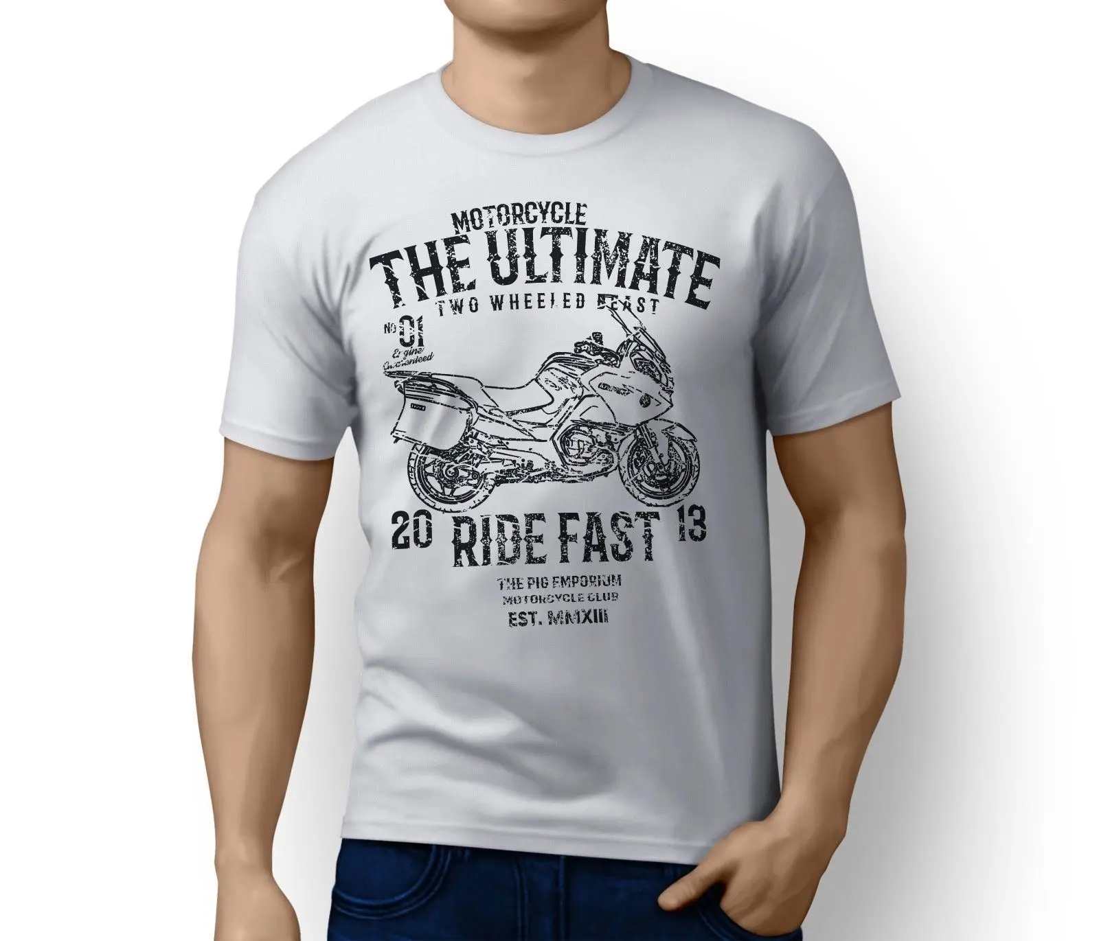 Tops 2019 Short Shirt Hip Hop Starnger Things Ultimate Germany Motorcycle R1200Rt 2012 Inspired Motorcycle Artcrossfit T-Shirt