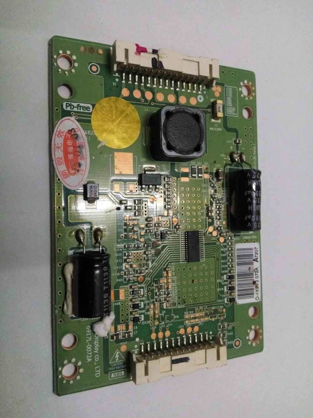 LCD Tegangan Tinggi Papan 6917L-0072A PPW-LE32GD-O (B) untuk/Terhubung dengan 32E61HR LC320EXN T-CON Menghubungkan Papan