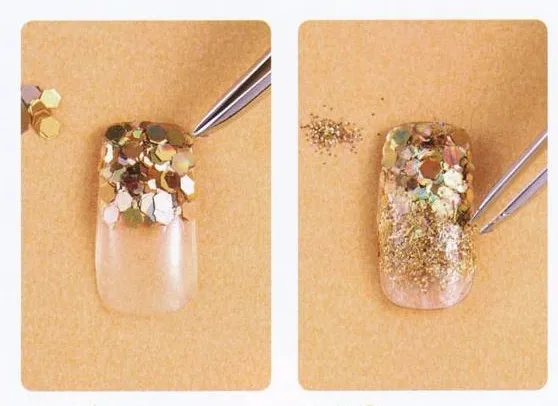 Paillettes scintillantes pour ongles, 3 boîtes/lot, à la mode, décorations Nail Art pour Gel UV, manucure acrylique, DIY