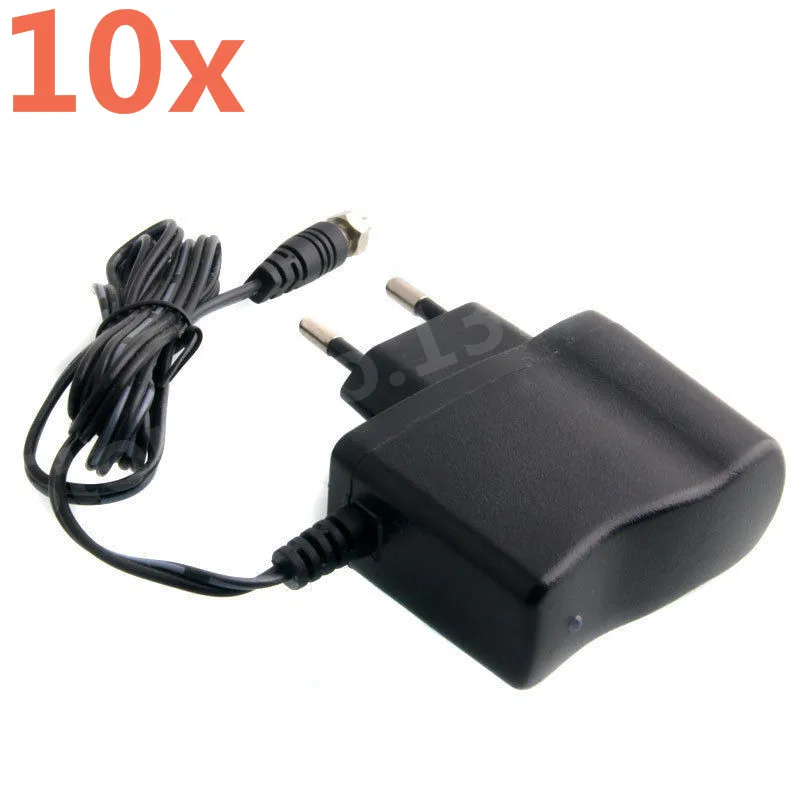 10Pcs Charger AC 100-240v for Rechargeable Glow Plug Igniter Ignition SC1800mAh For RC Car Baja Car Buggy Truck Airplane