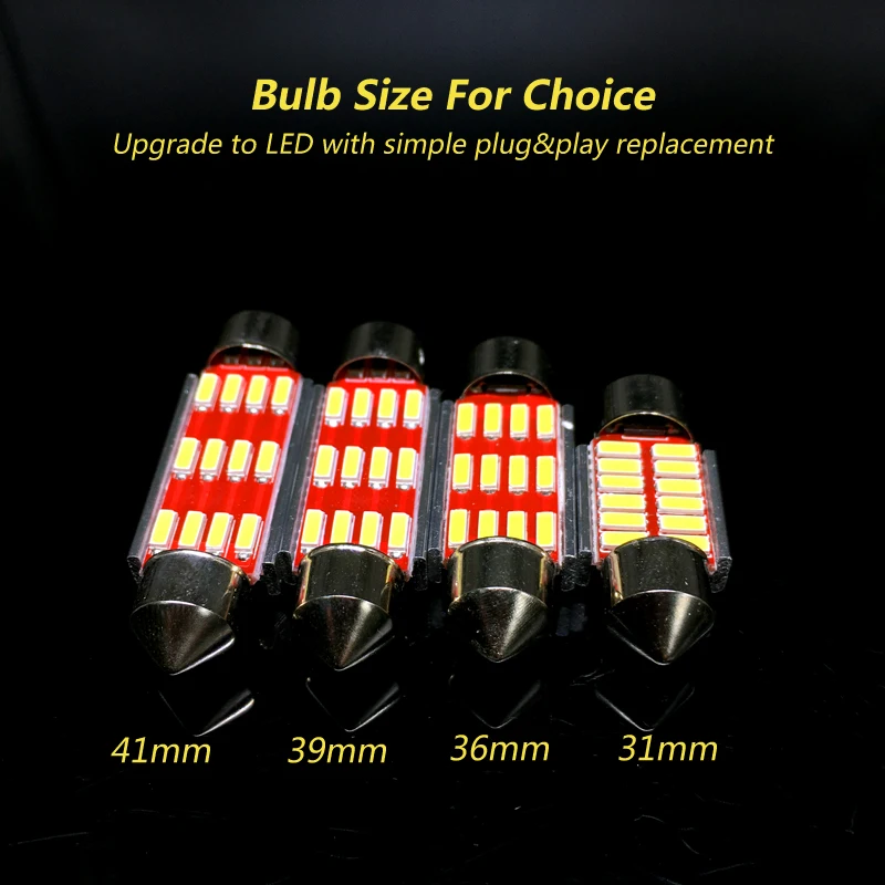 C5w Led Bulb Festoon Canbus Car Interior Lights For Hyundai Tucson Santa Fe Santafe I10 I20 I30 I40 Ix20 Ix35 Ix55