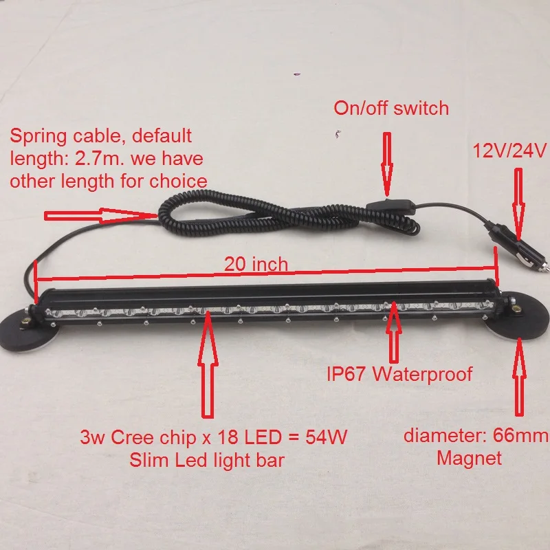 cigarette lighter light bar 20
