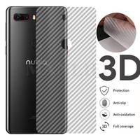 5Pcs 3D Guard Carbon Fiber Back Protective Film For ZTE nubia Z17 Z11 Z18 minis Z17 M2 Lite Axon 7 Matte Clear Screen Protector