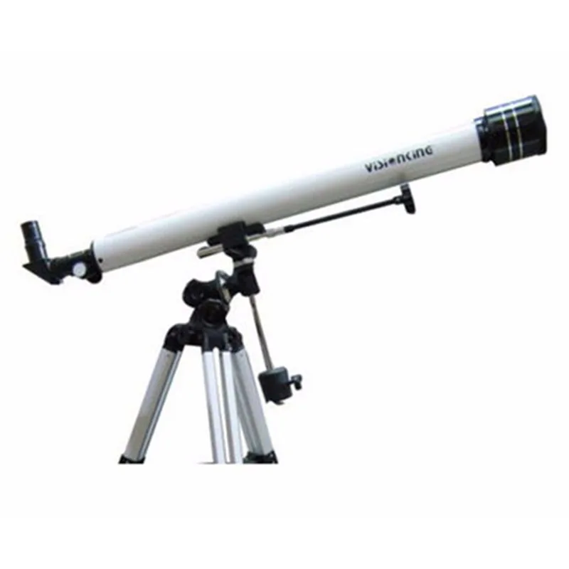 

Visionking Astronomical Telescope 900/60mm Equatorial Mount Moon Planet Sky Observation Refractor Astronomy Monocular W/ Tripod