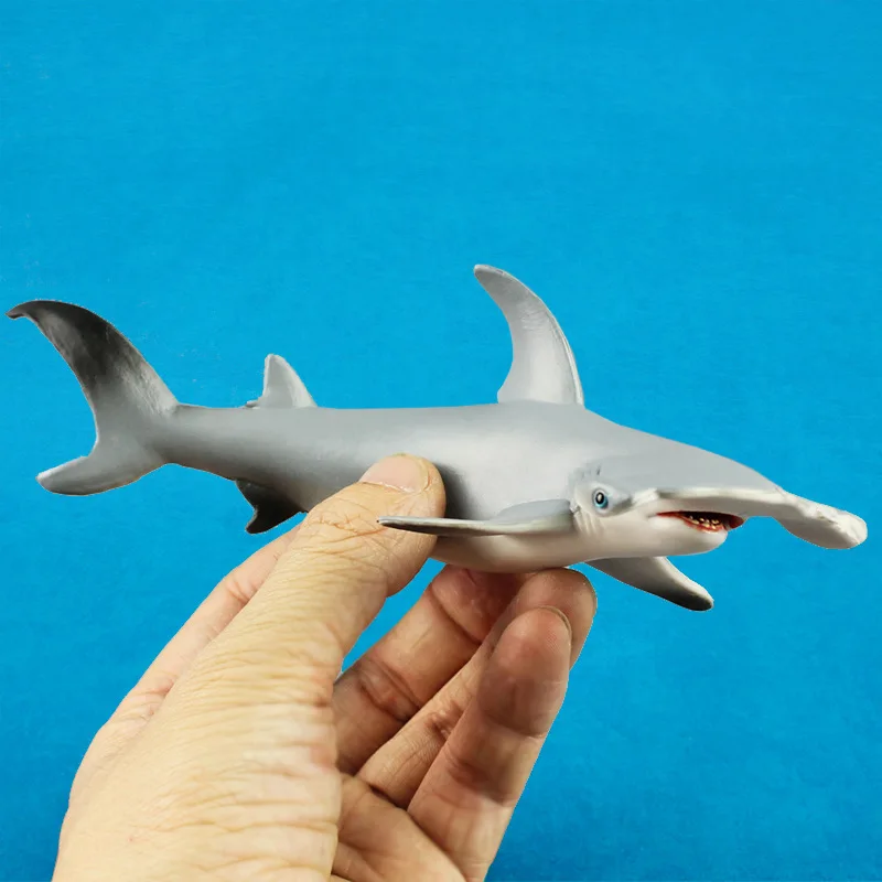 Hammerhead Shark Whale Sea Life Animal Model Figures Figurines Toys Plastic Simulation Killer Whale Marine Organism Gift