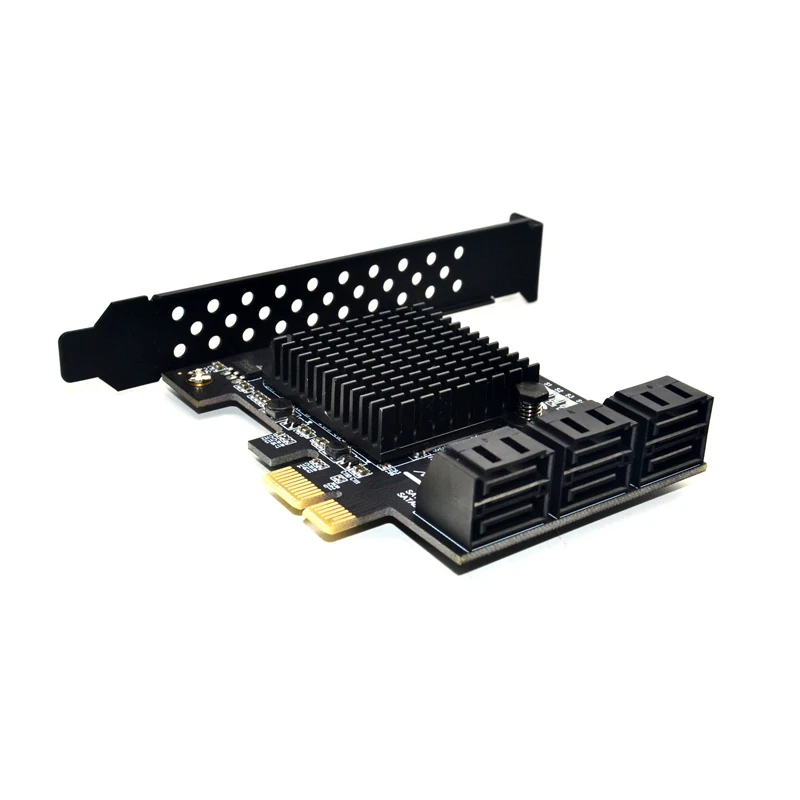 Imagem -05 - Marvell-chip Sata Processador Pci-e Pci e Sata Placa para Expansão Controle Hub Porta Multimídia Sata 3.0 Sata3