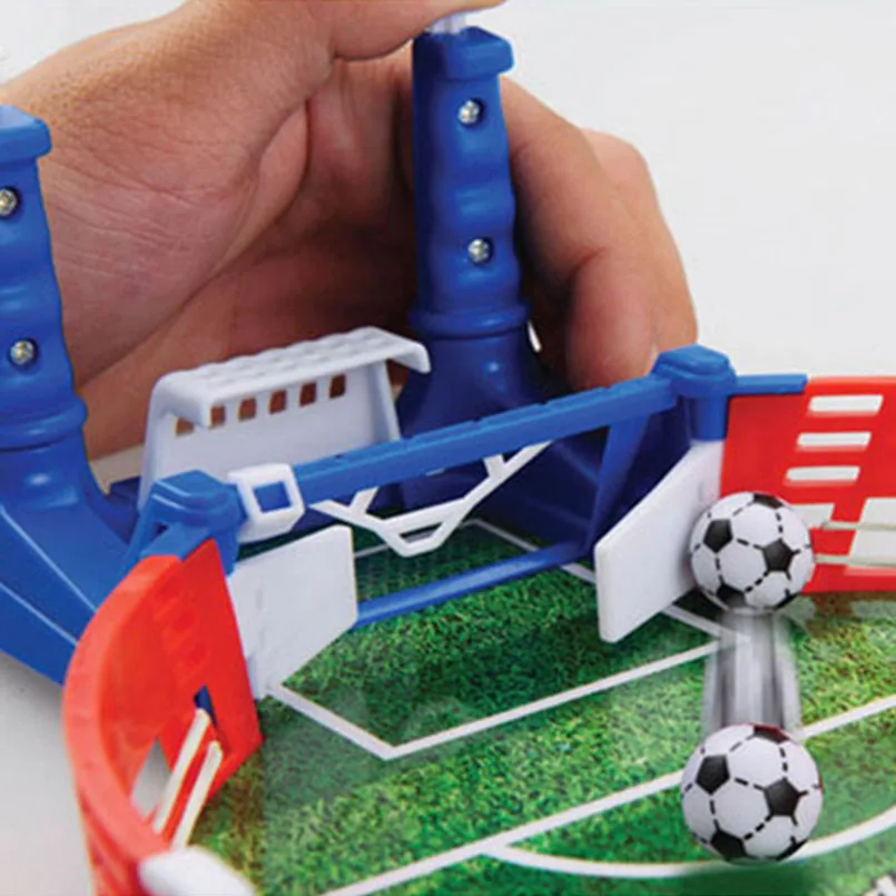 Mini Table Top Football Board Machine Soccer Toy Game Shooting Educational Outdoor Sport Kids Tables Play Ball Toys For Boys