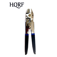 Wire Rope Crimping Plier 4 Sizes Aluminum Ferrules-Accommodates Cables up to 2.2mm for Loop Sleeves and Swaging Crimper Tool