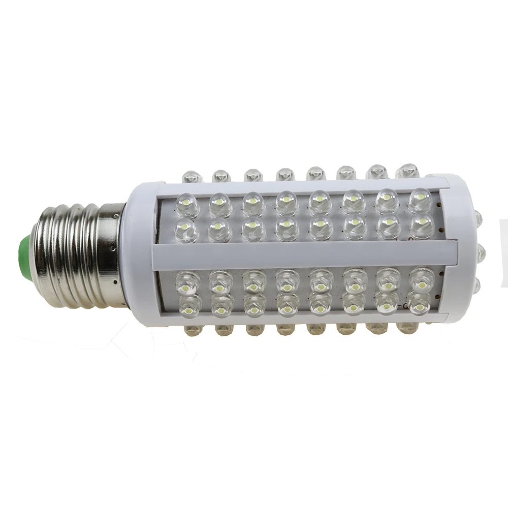 

50pcs E27 LED lamp 108LEDs Screw Corn Light Bulb Warm White/ Cold White LED light AC 220-240V Corn LED Hat lamp FREE SHIPPING