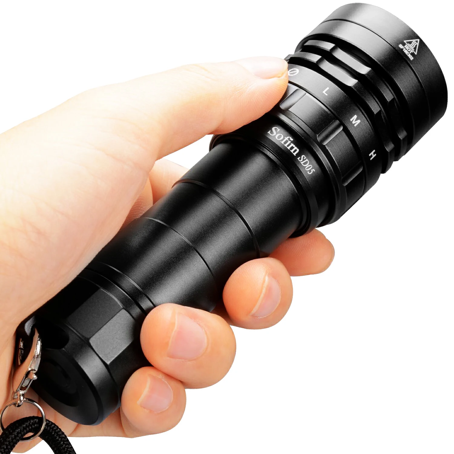 SOFIRN SD05 Scuba Diving Flashlight XHP50.2 21700 Lantern 3000lm IPX8 Waterproof Magnetic Ring Orange Peel Reflector 18650 Torch