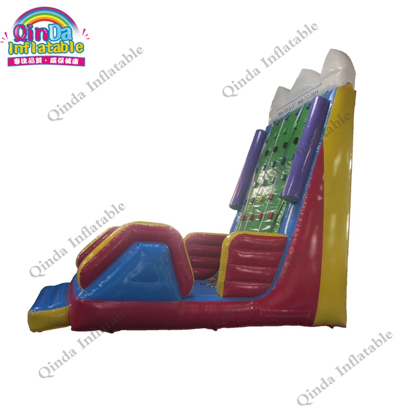 Fun Exercise Equipment Adults Inflatable Climbing Rock Wall Inflatable Climbing Mountain From GuangZhou Factory