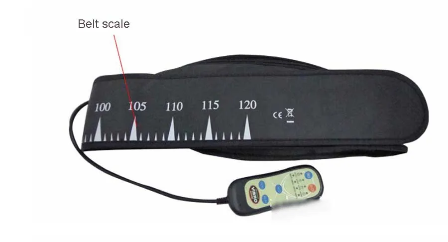 HANRIVER high quality Fat oscillation massage slimming belt electric massager vibrating modelling take care body