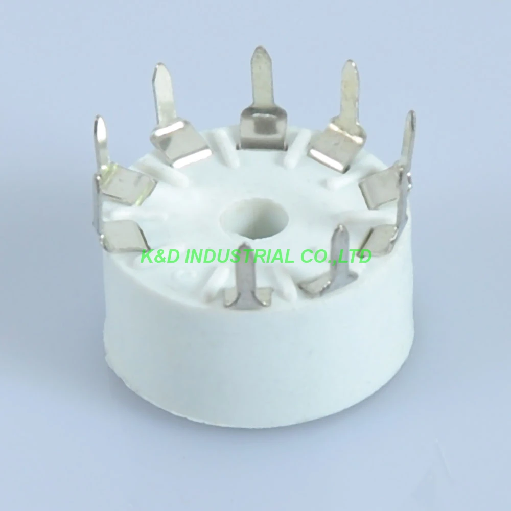 5 stücke Kunststoff rohr buchse 9-polige Leiterplatte halterung b9a Basis 12 ax7 6 dj8 ecc82 b329 für Röhren verstärker